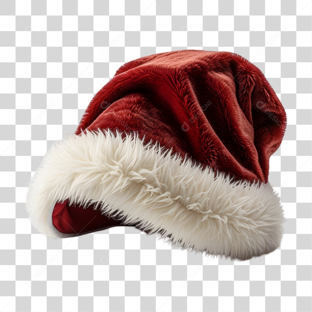 Chapéu de Papai Noel Gorro de Natal PNG Transparente