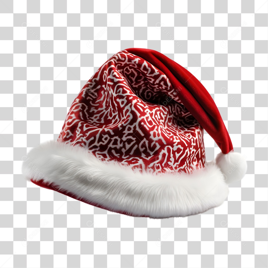 Chapéu de Papai Noel Gorro de Natal PNG Transparente