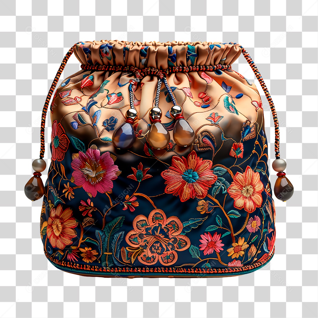 Saco Colorido PNG Transparente