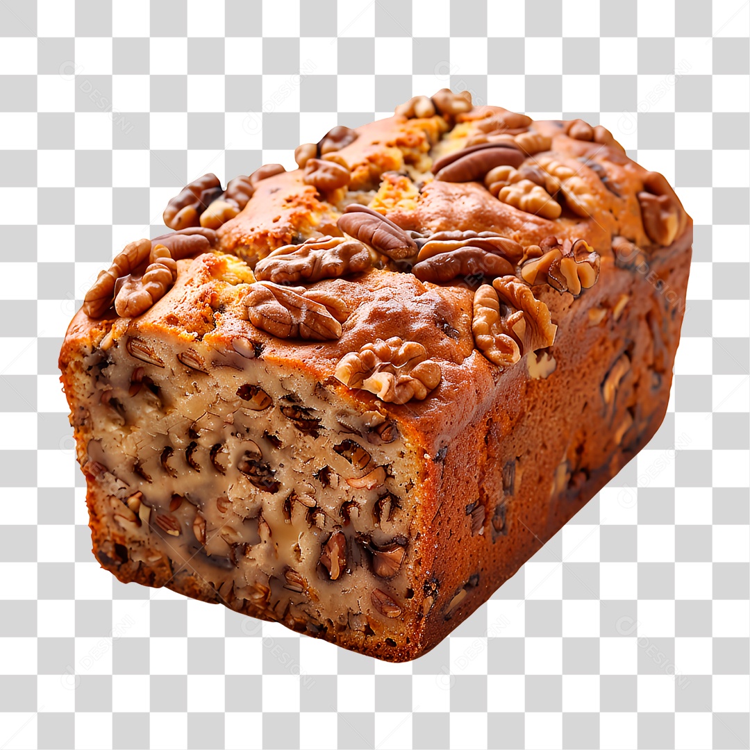 Banana Bread PNG Transparente