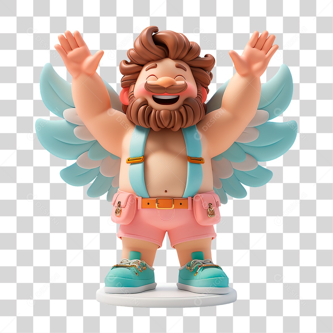 Personagem Anjo PNG Transparente