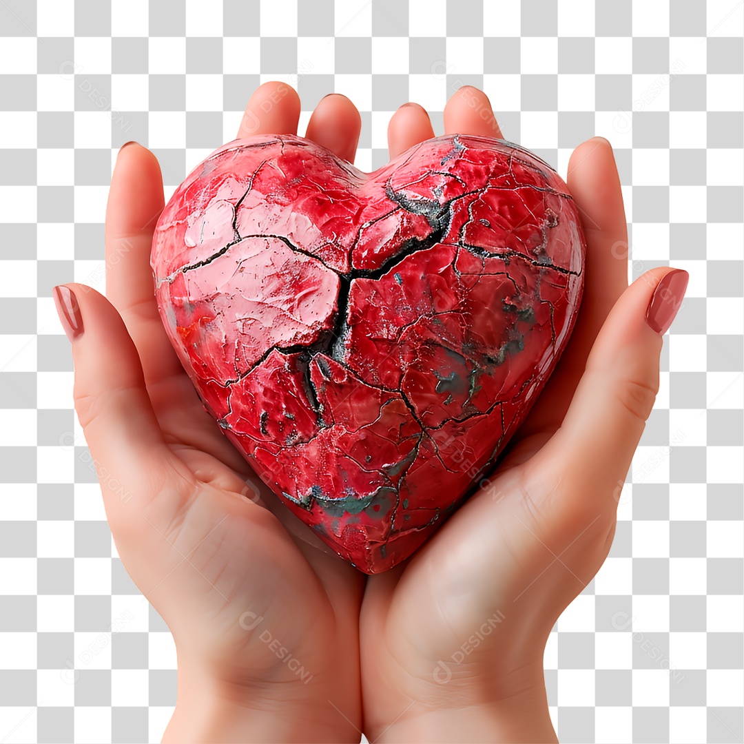 Mãos Coração PNG Transparente