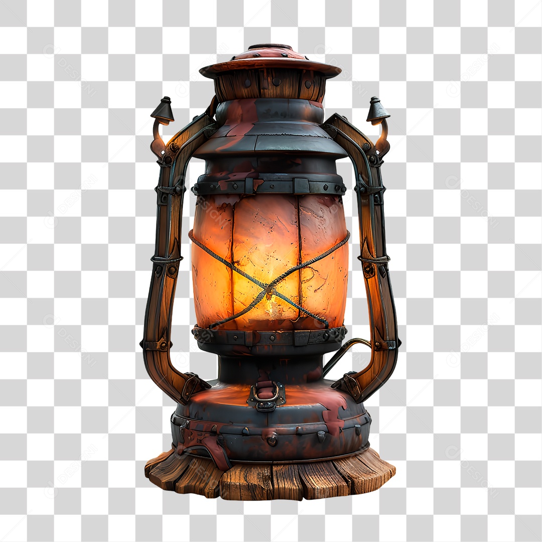 Lampião PNG Transparente