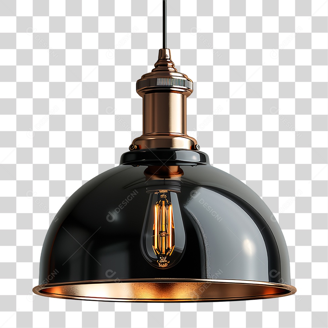 Lâmpada Suspensa PNG Transparente