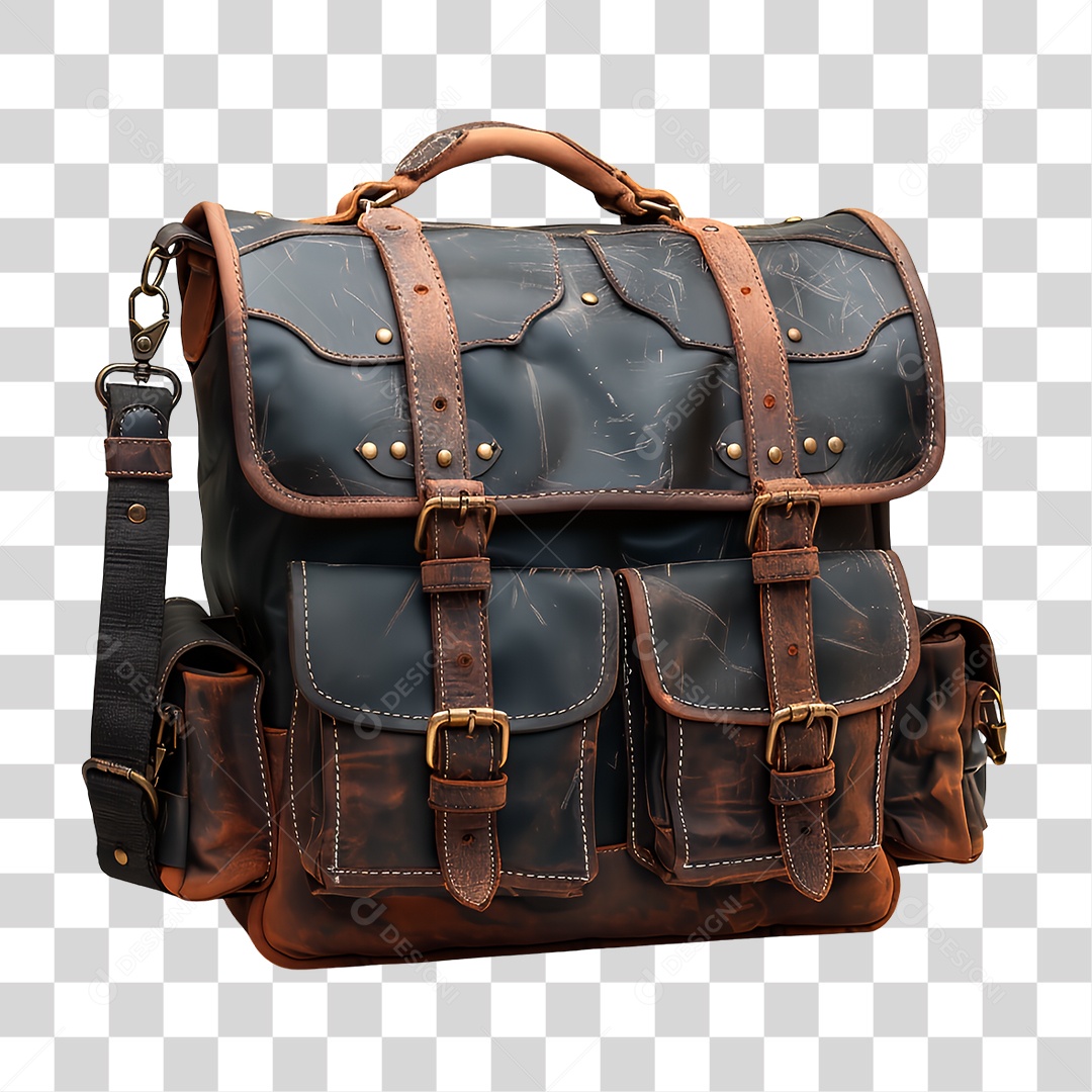 Bolsa de Couro PNG Transparente