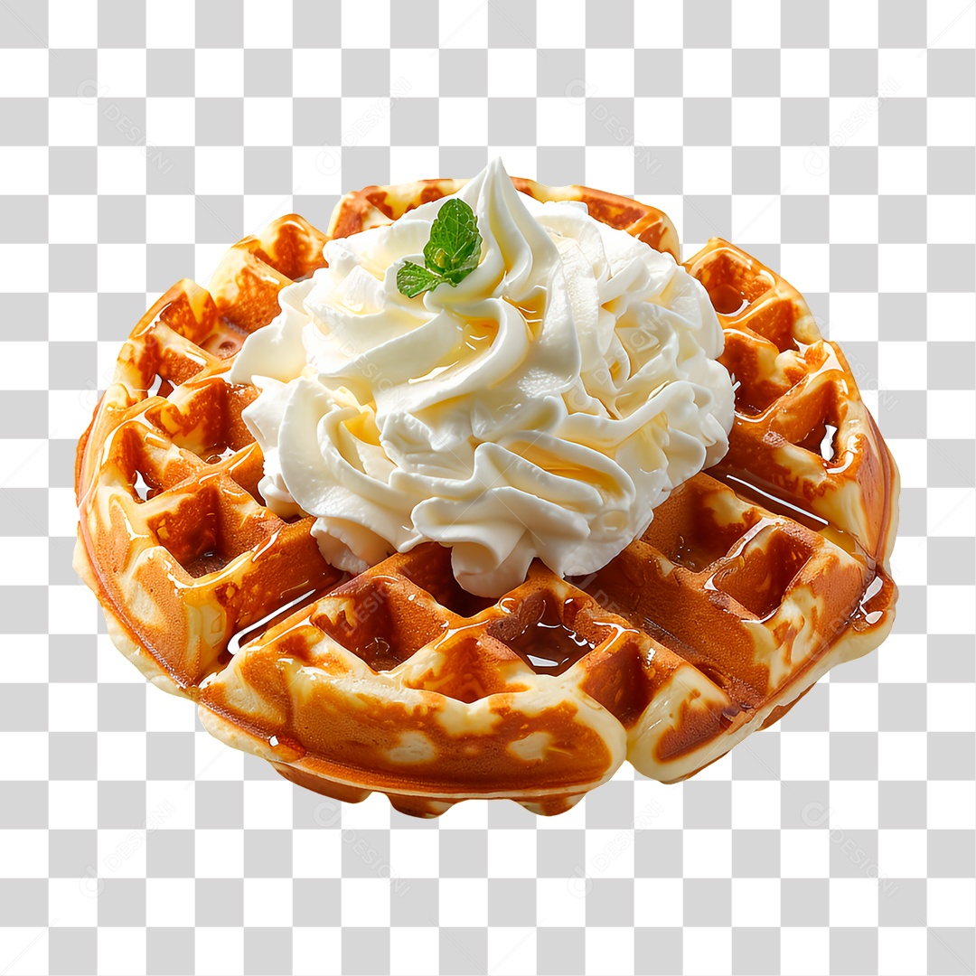 Waffle PNG Transparente