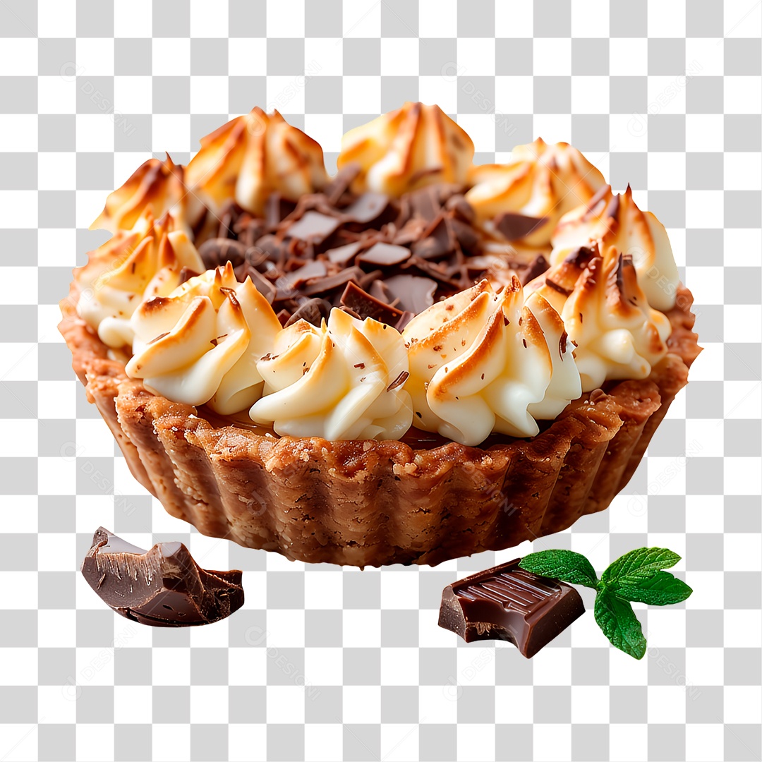 Torta Banoffee PNG Transparente