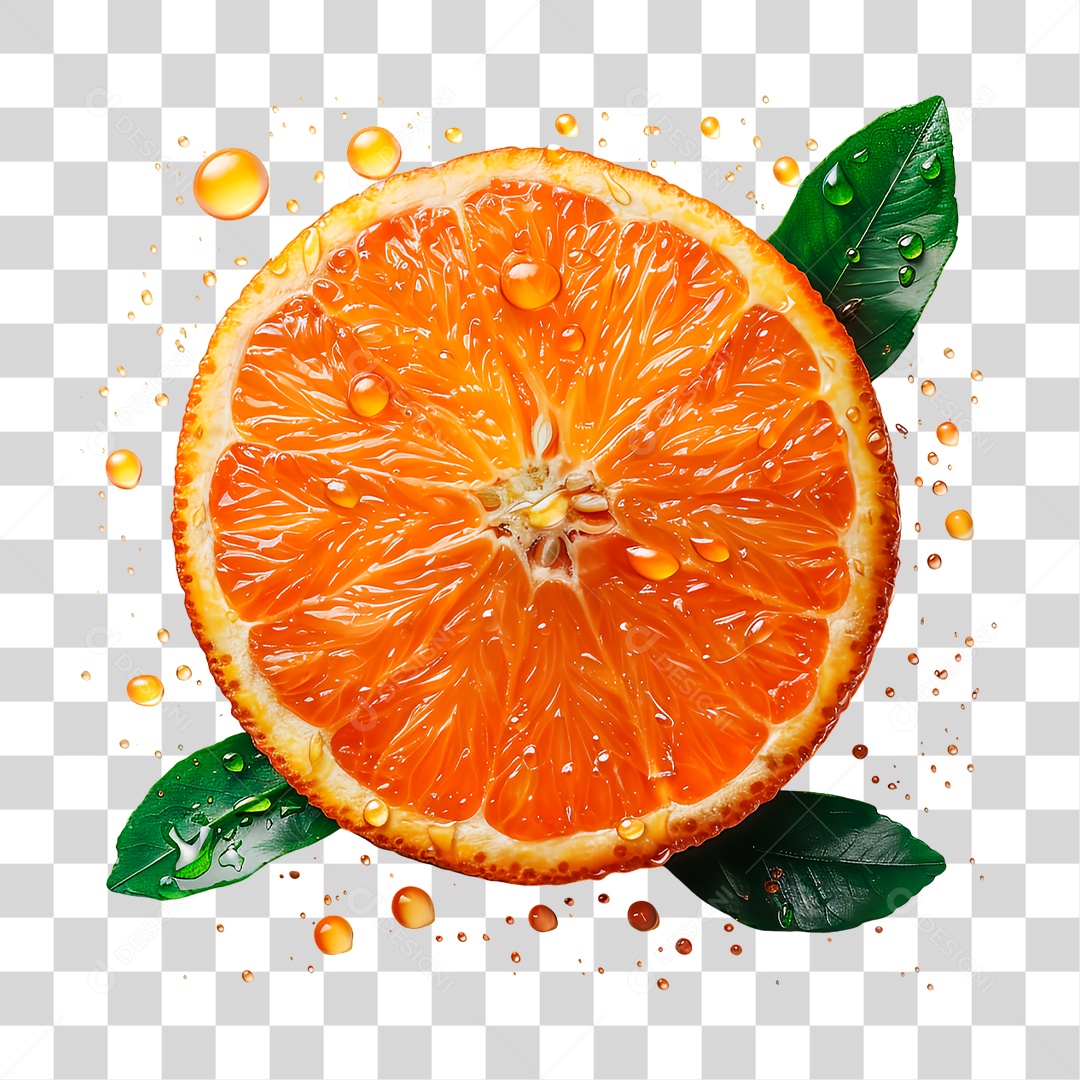 Orange Slice Transparent PNG