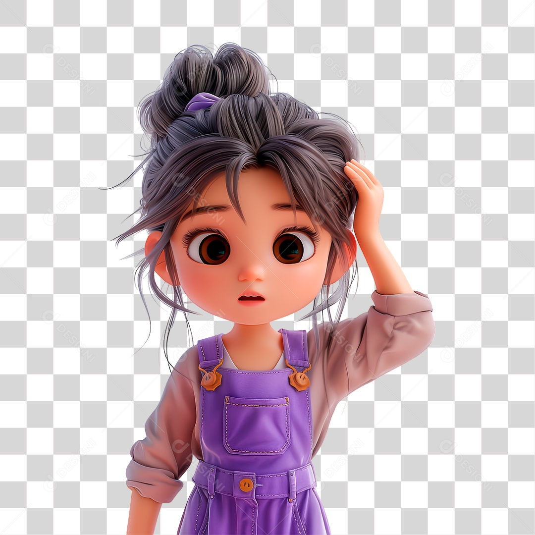 Personagem Garota PNG Transparente