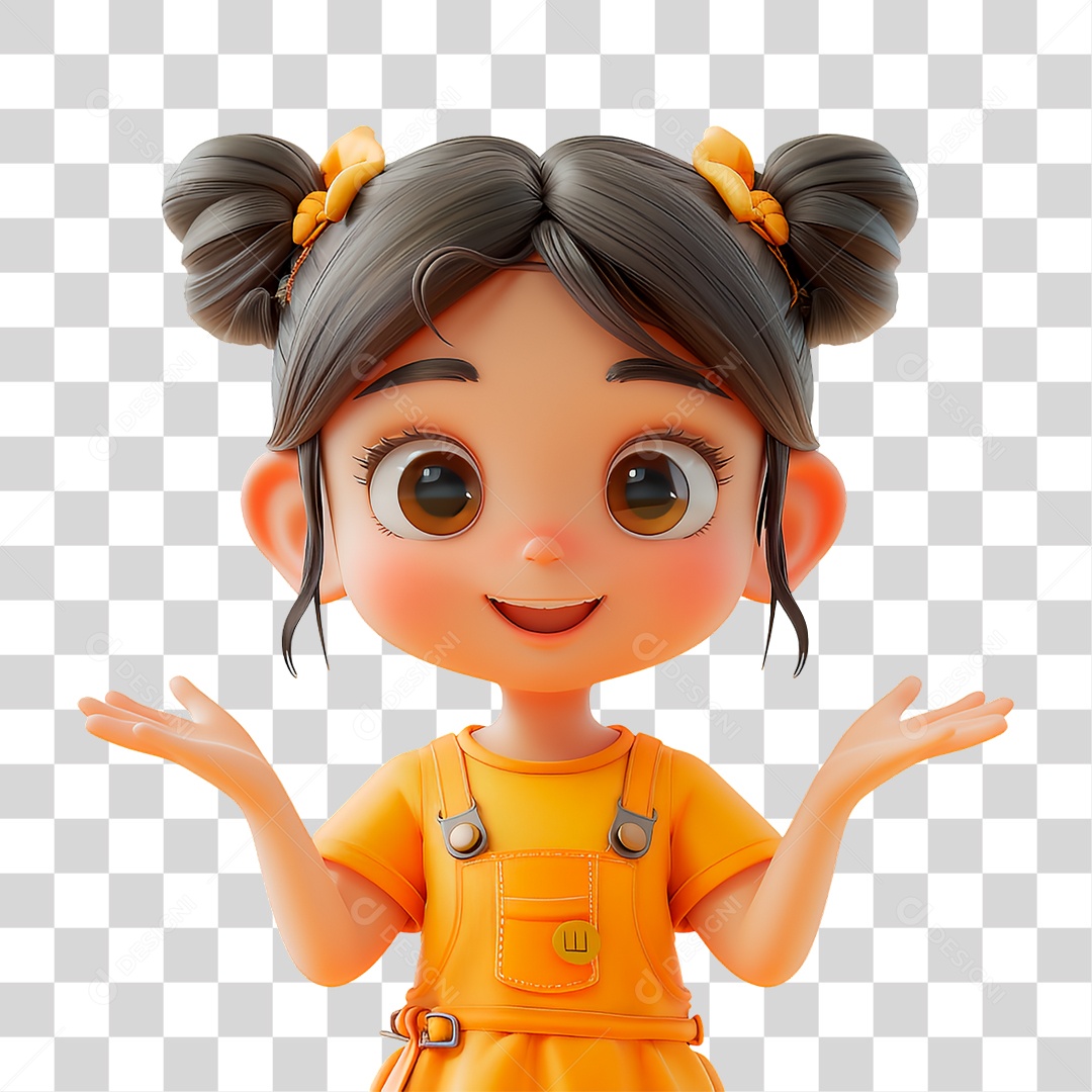 Personagem Garota PNG Transparente