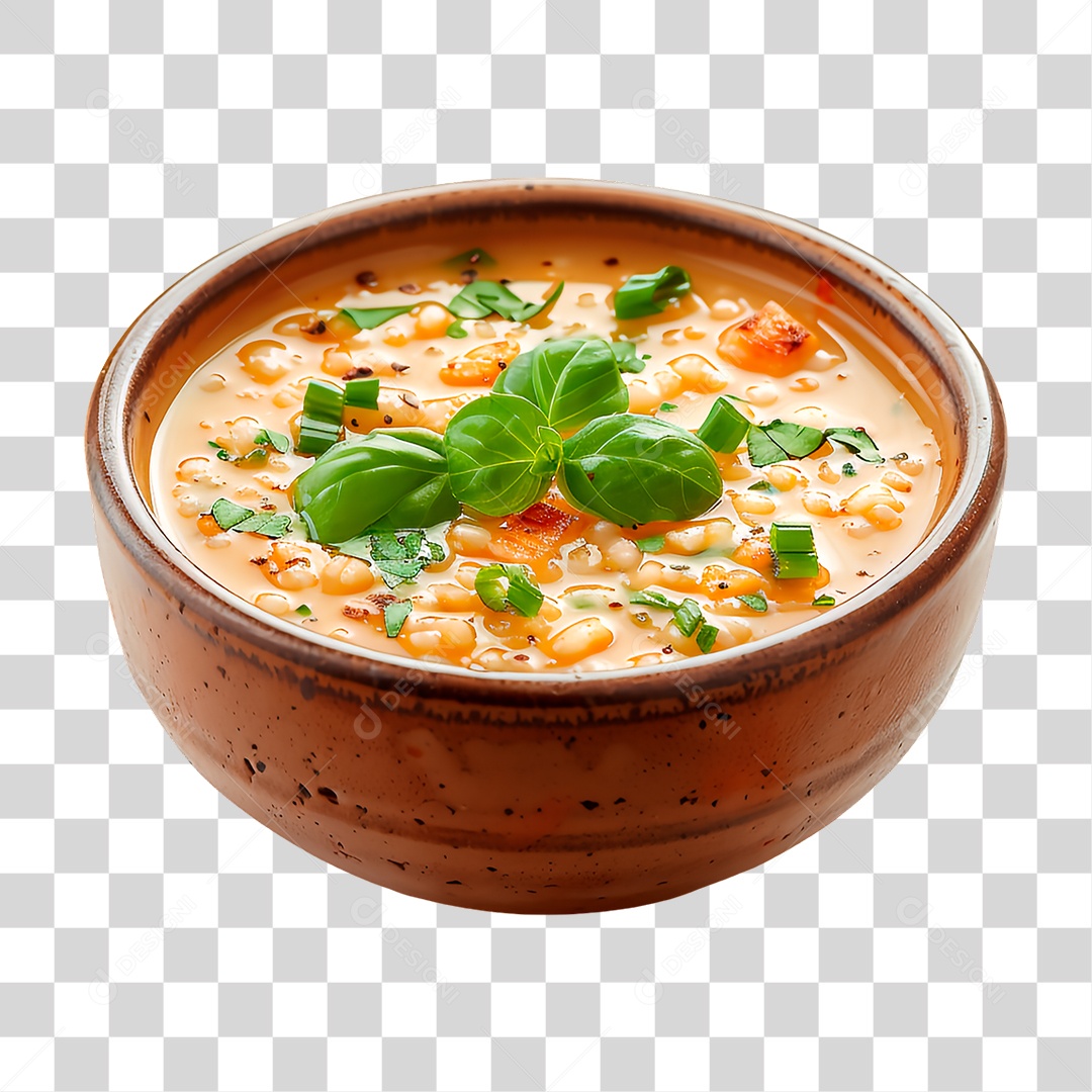 Tigela de Sopa PNG Transparente