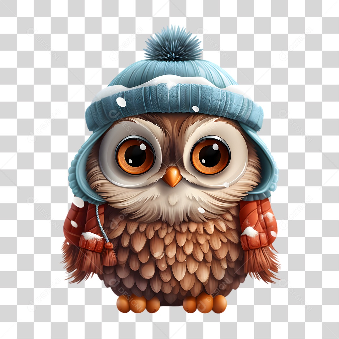 Ave Coruja PNG Transparente