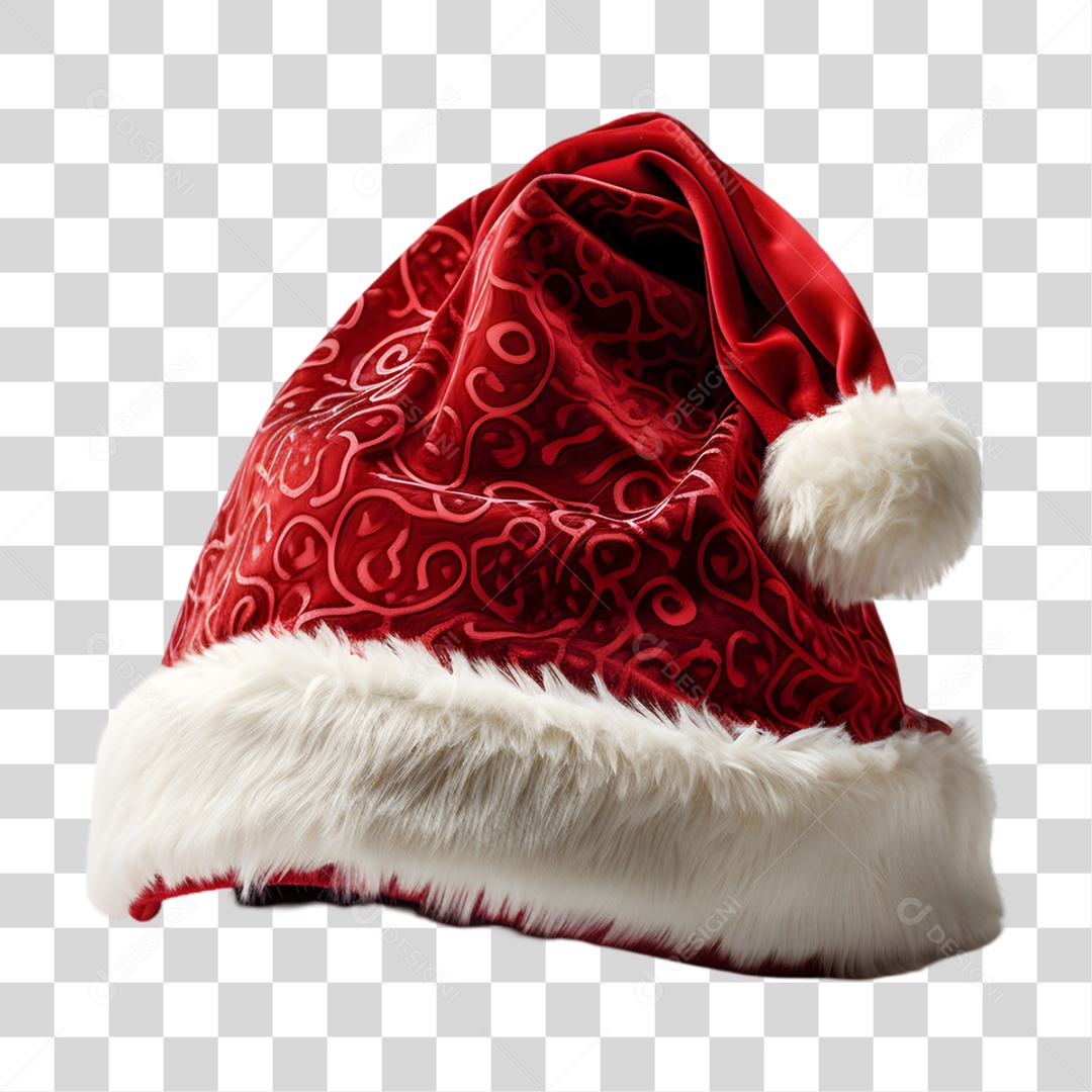 Chapéu de Papai Noel Gorro de Natal PNG Transparente