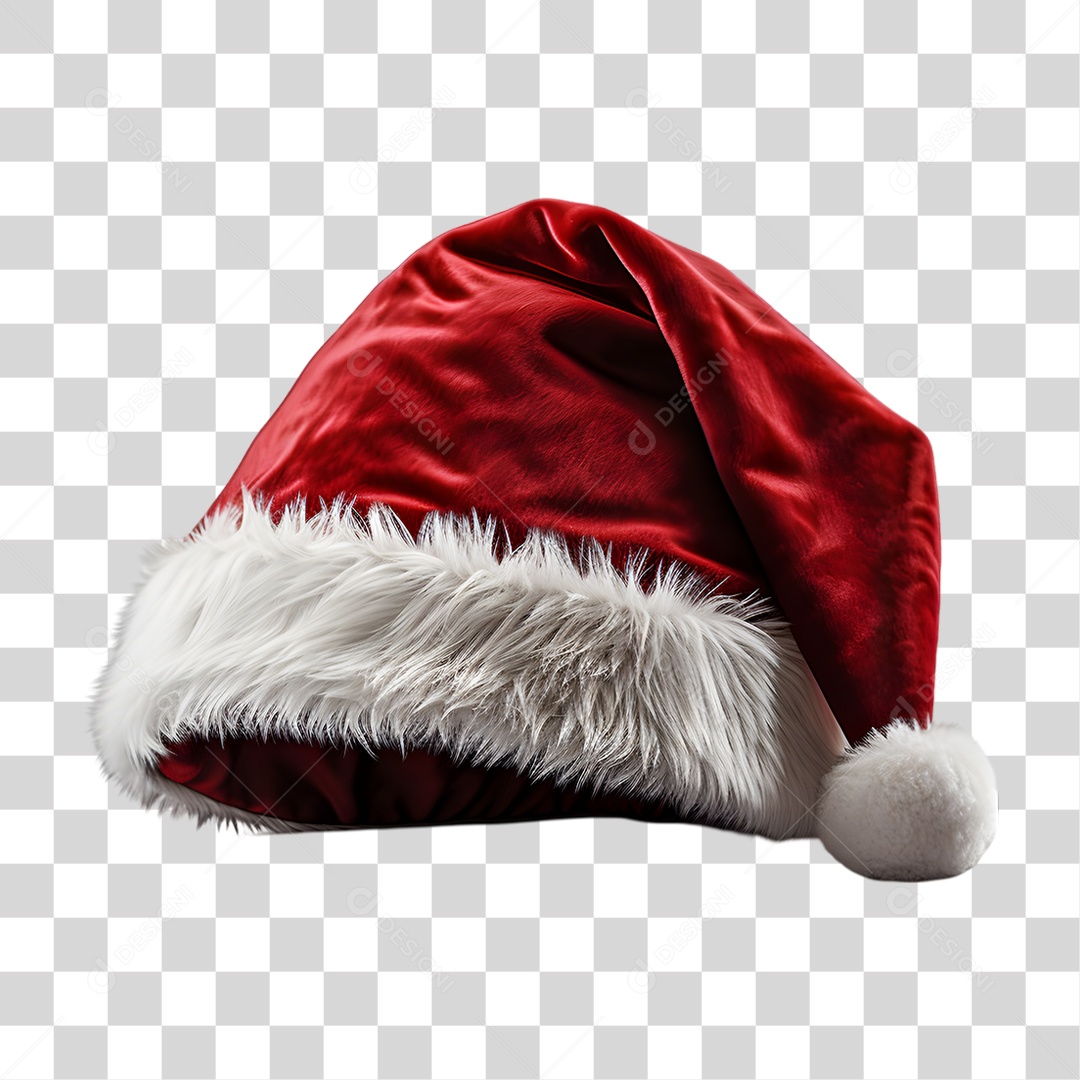 Chapéu de Papai Noel Gorro de Natal PNG Transparente