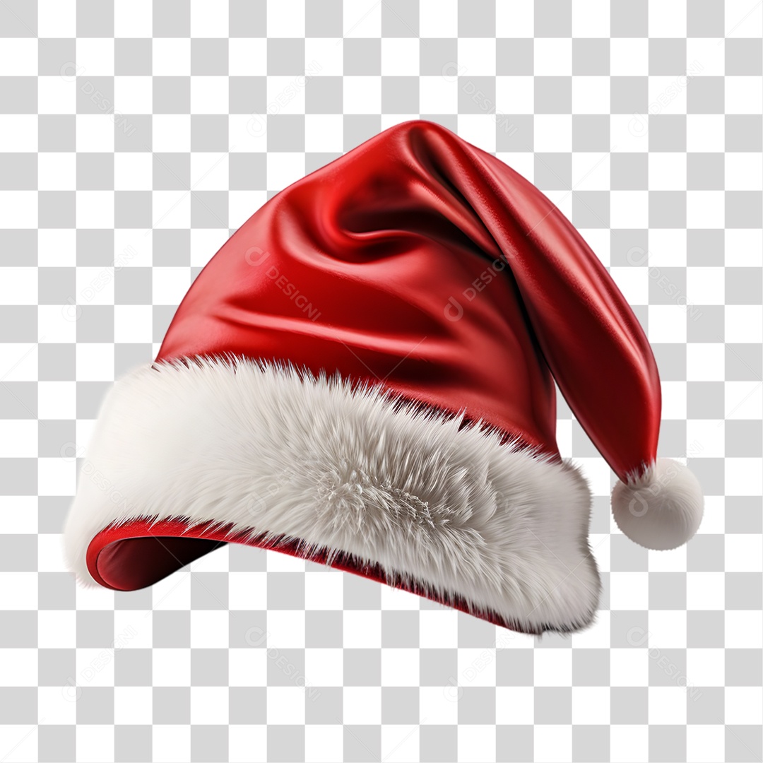 Chapéu de Papai Noel Gorro de Natal PNG Transparente