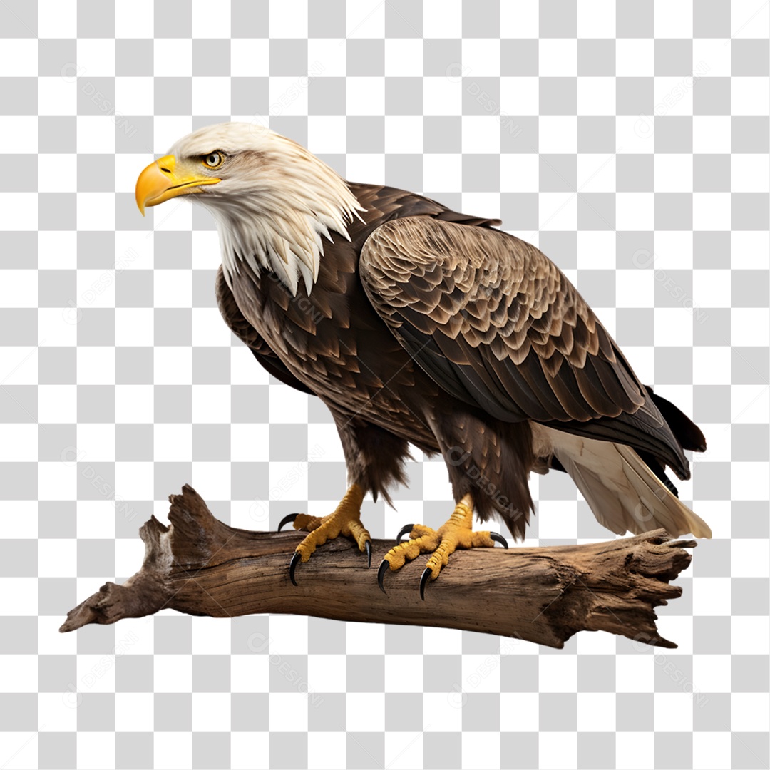 Ave Águia PNG Transparente