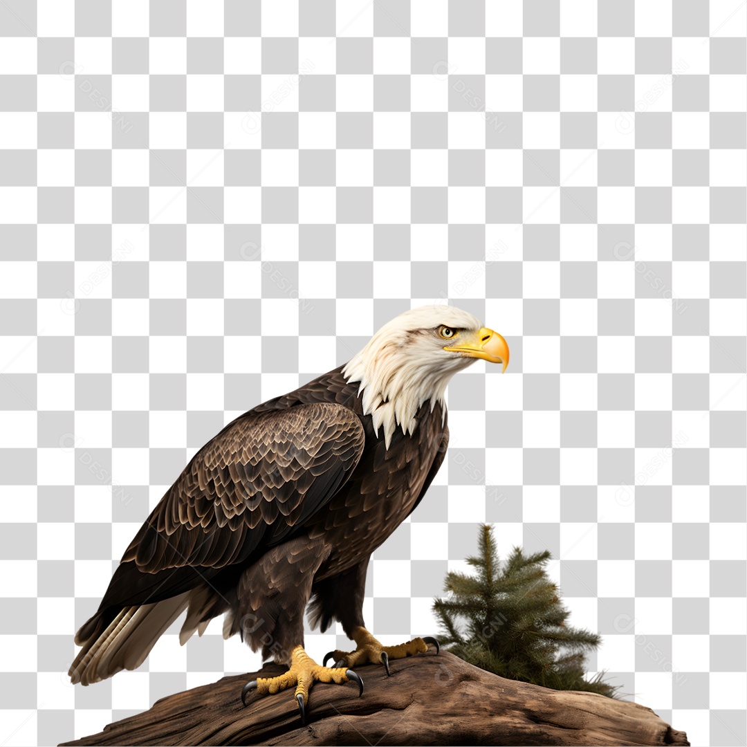 Ave Águia PNG Transparente