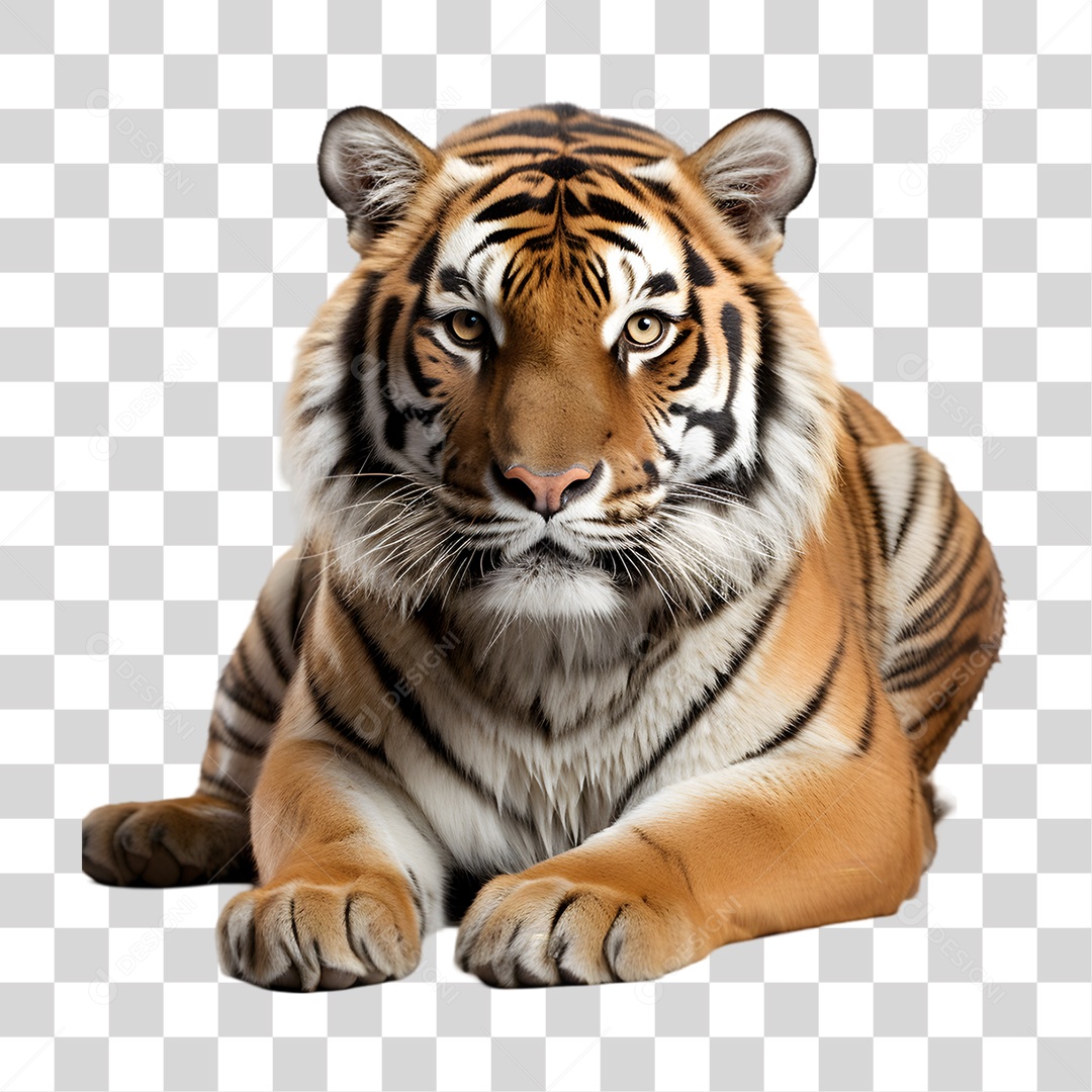 Animal Tigre PNG Transparente