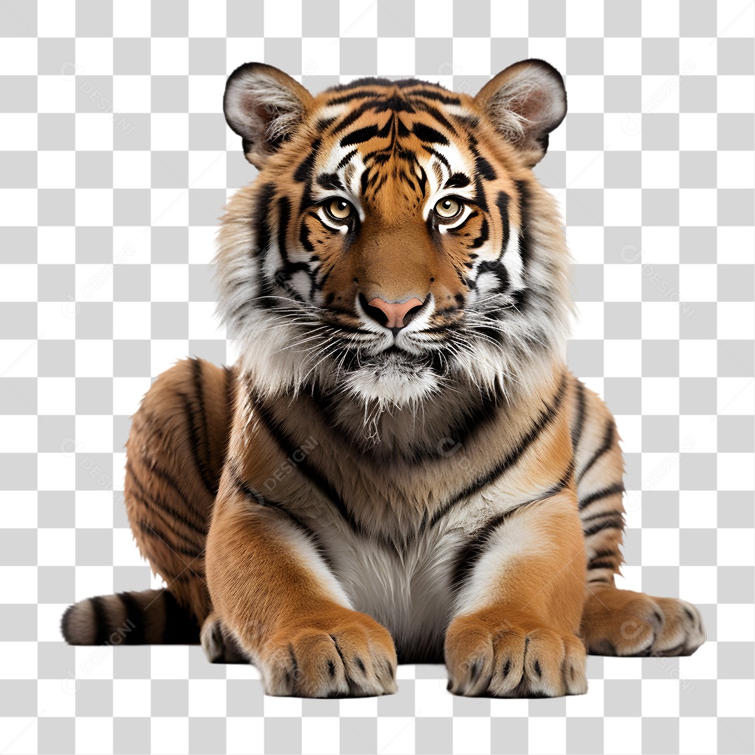 Animal Tigre PNG Transparente