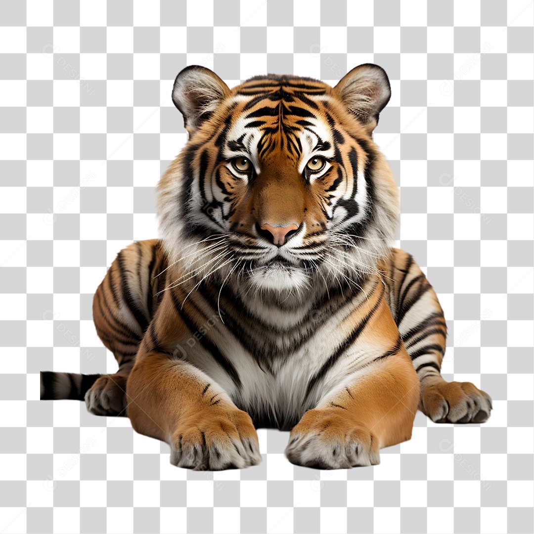 Animal Tigre PNG Transparente