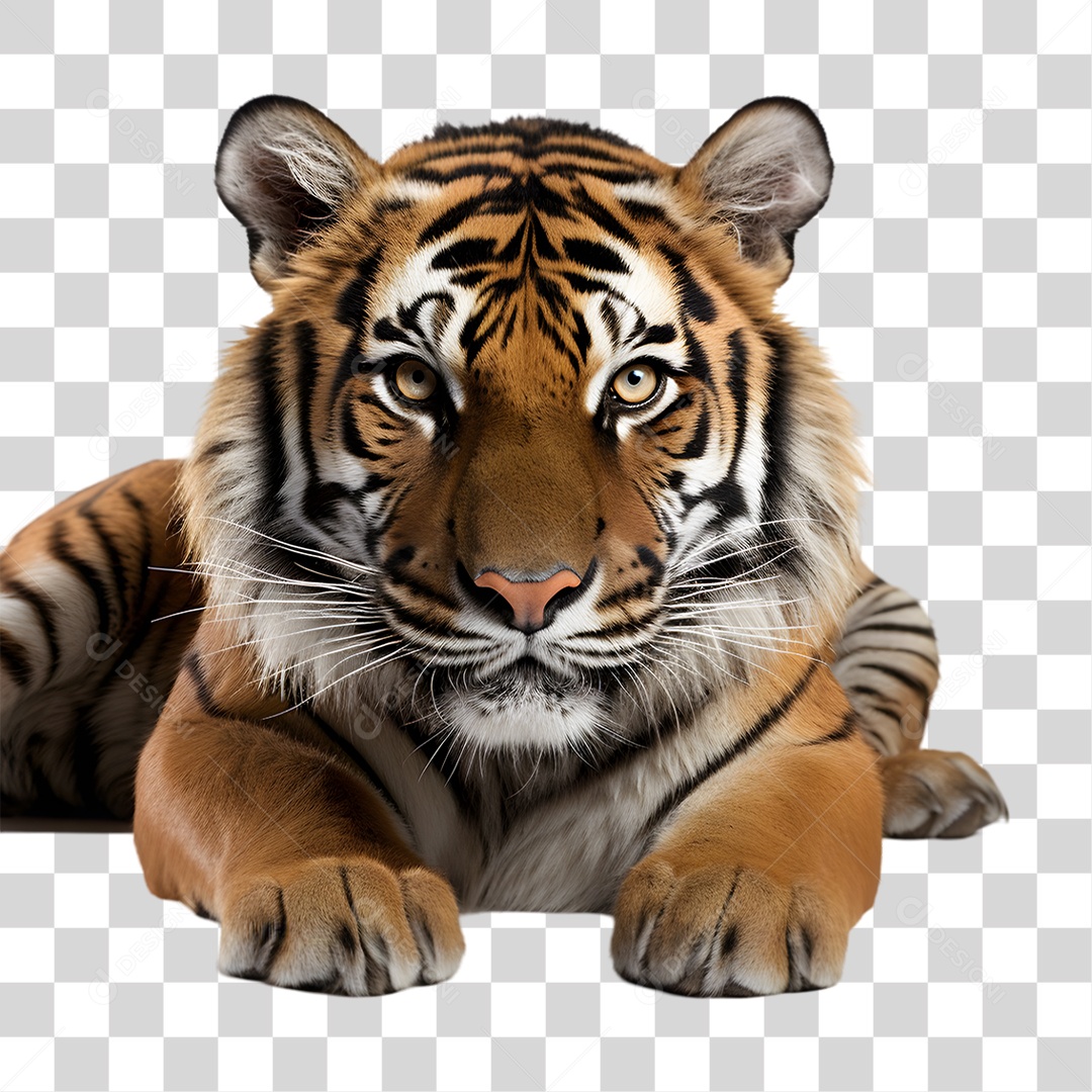 Animal Tigre PNG Transparente