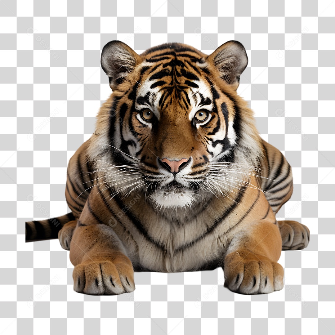 Animal Tigre PNG Transparente