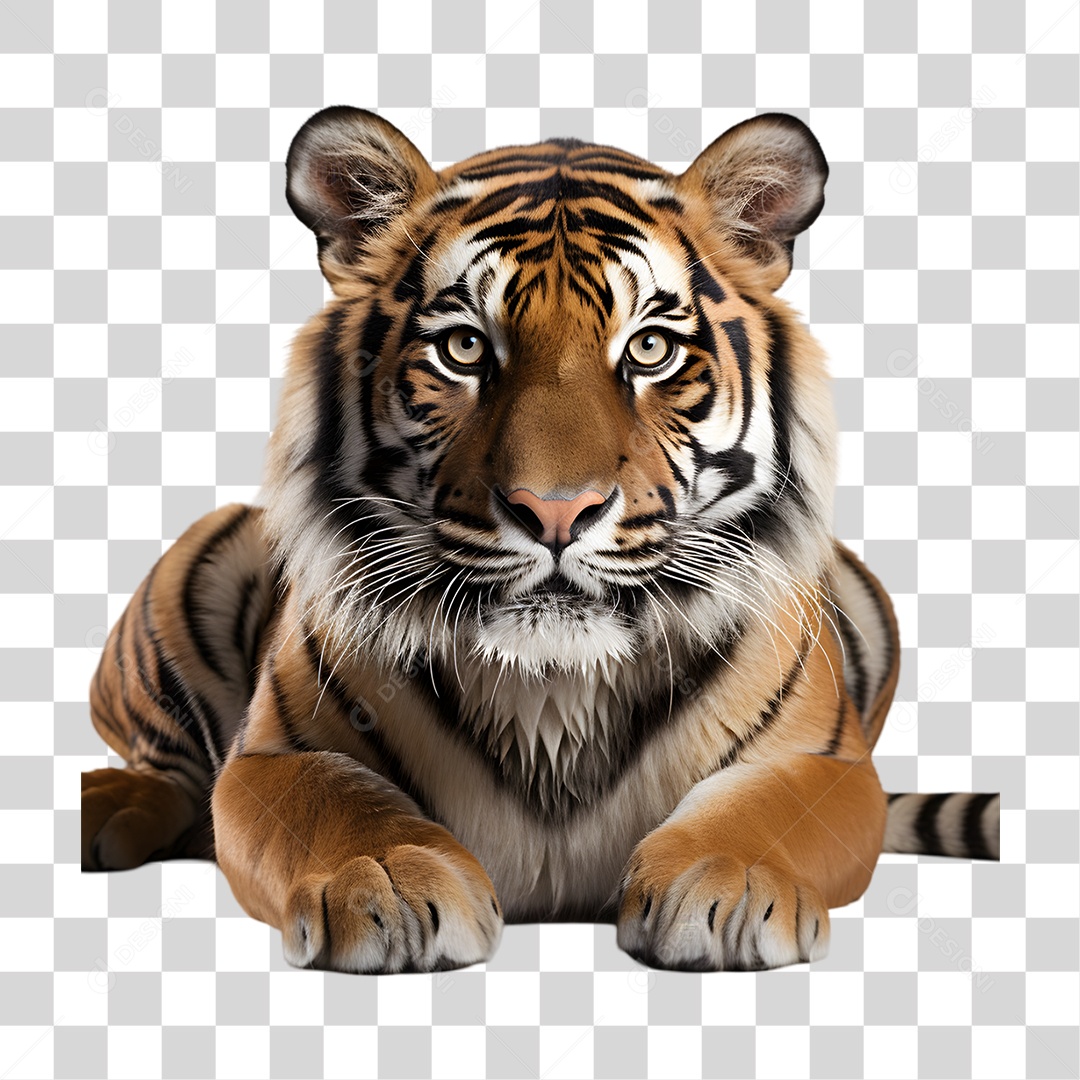 Animal Tigre PNG Transparente