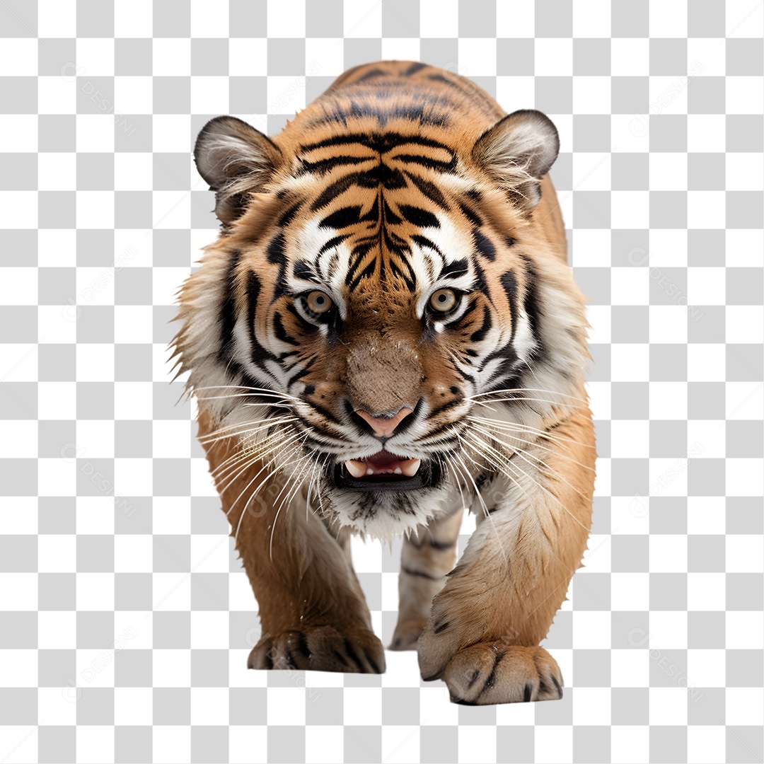 Animal Tigre PNG Transparente