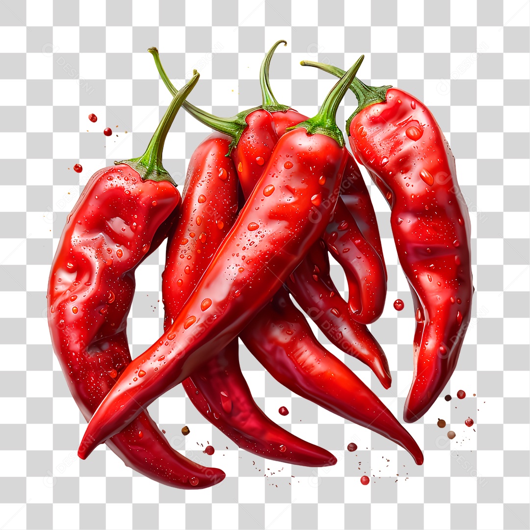 Pimentas PNG Transparente