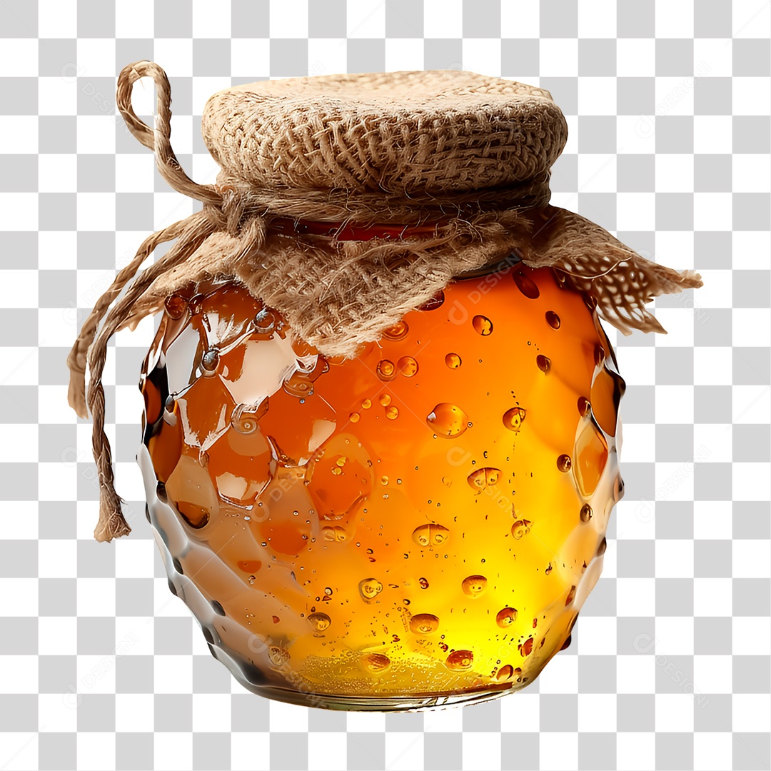 Pote de Mel PNG Transparente