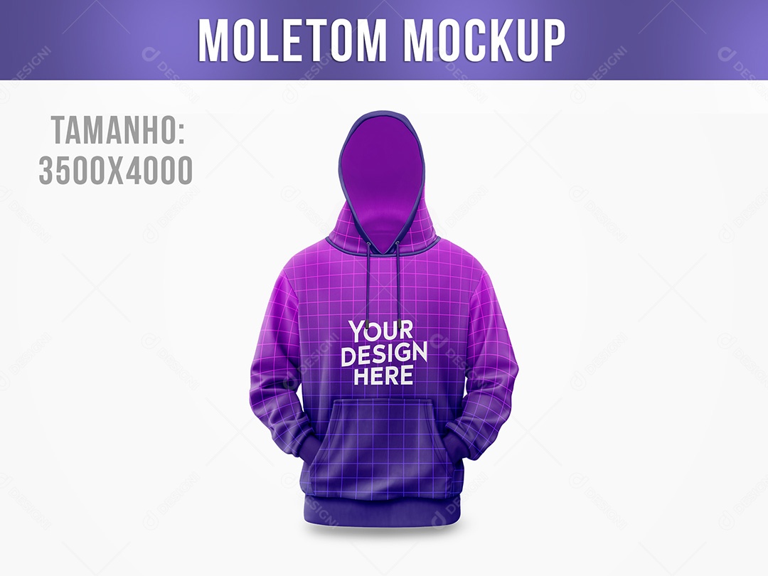 Moletom Mockup PSD Editável
