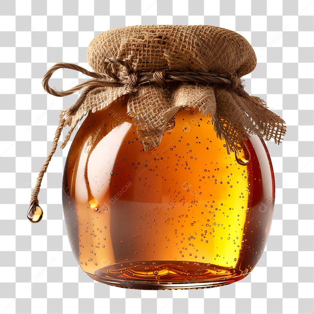 Pote de Mel PNG Transparente