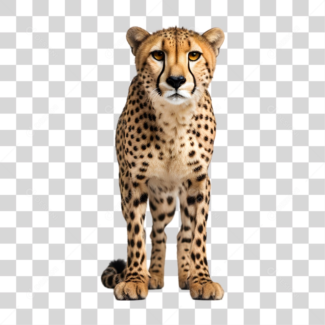 Chita Guepardo PNG Transparente