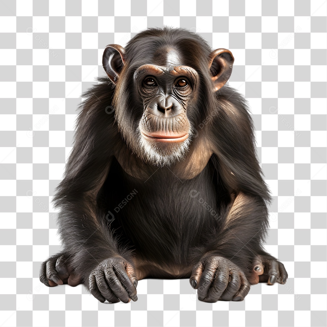 Chimpanzé Animal PNG Transparente