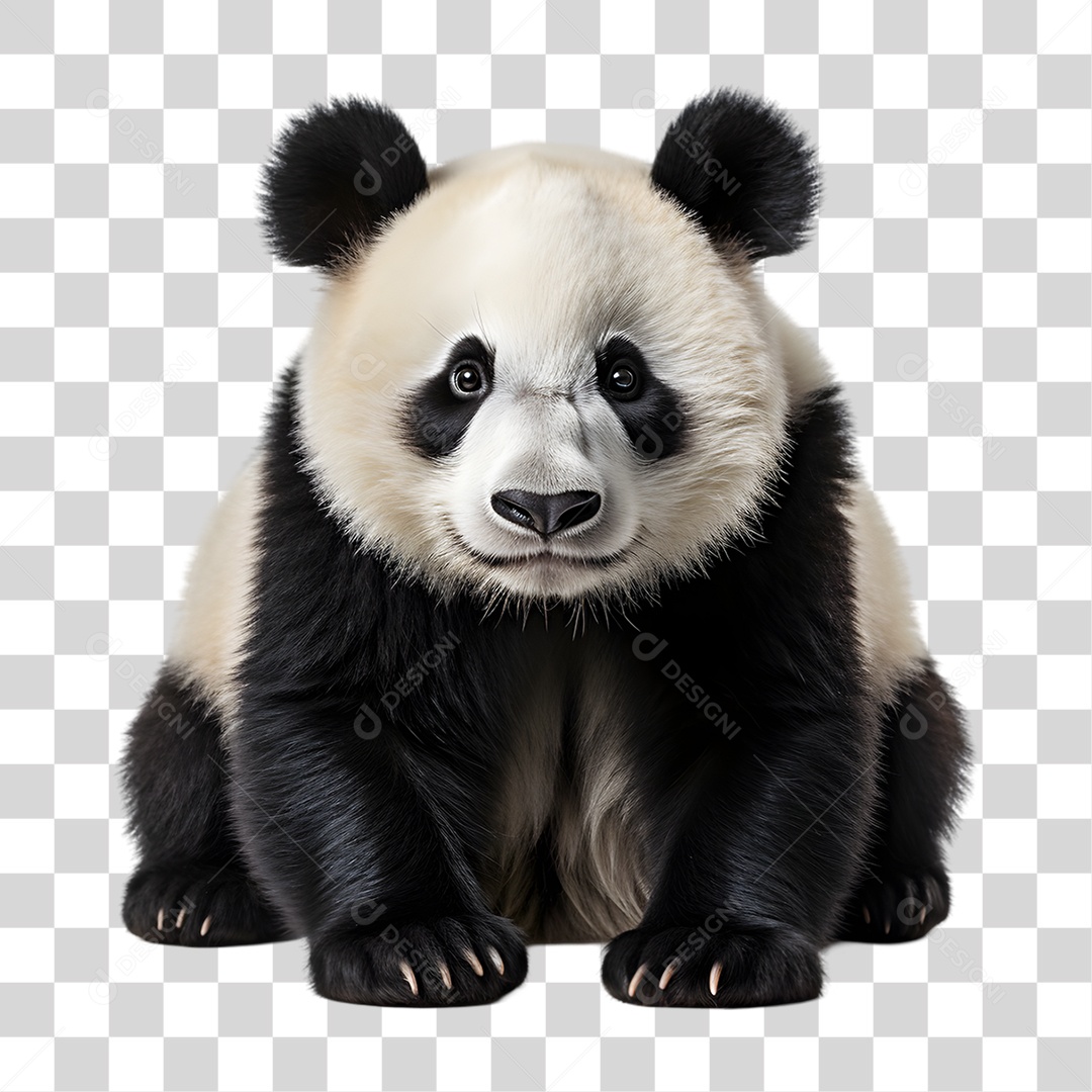Panda Gigante Urso PNG Transparente