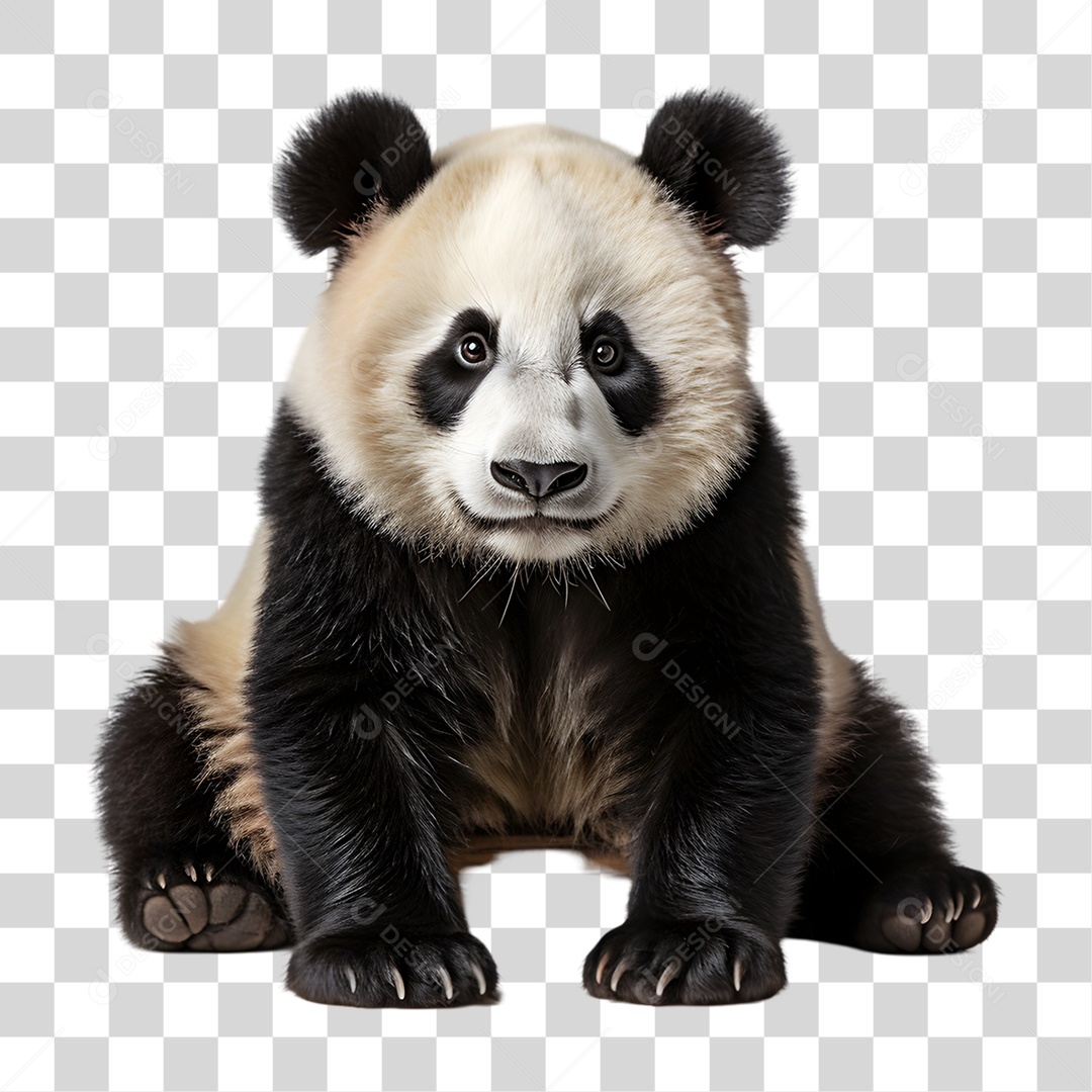 Panda Gigante Urso PNG Transparente