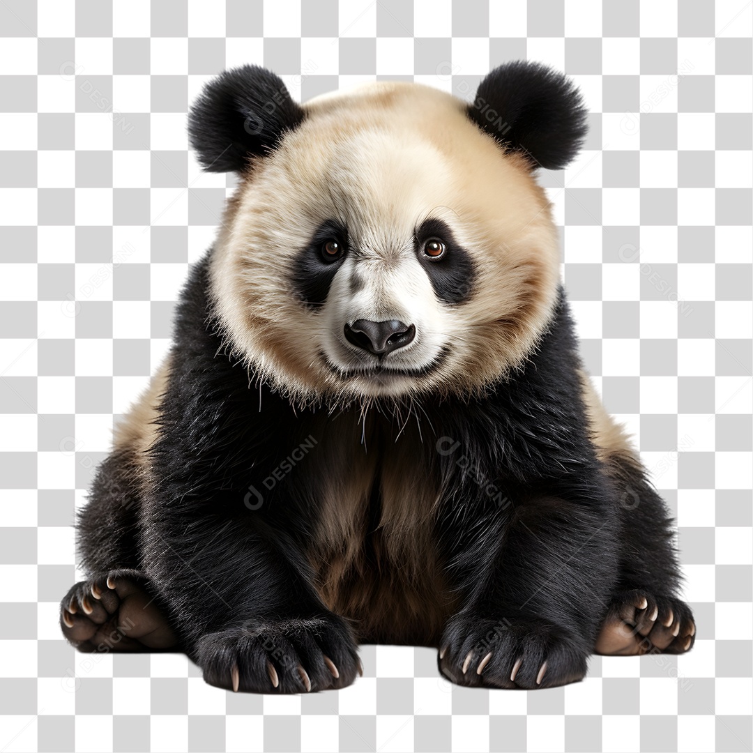 Panda Gigante Urso PNG Transparente