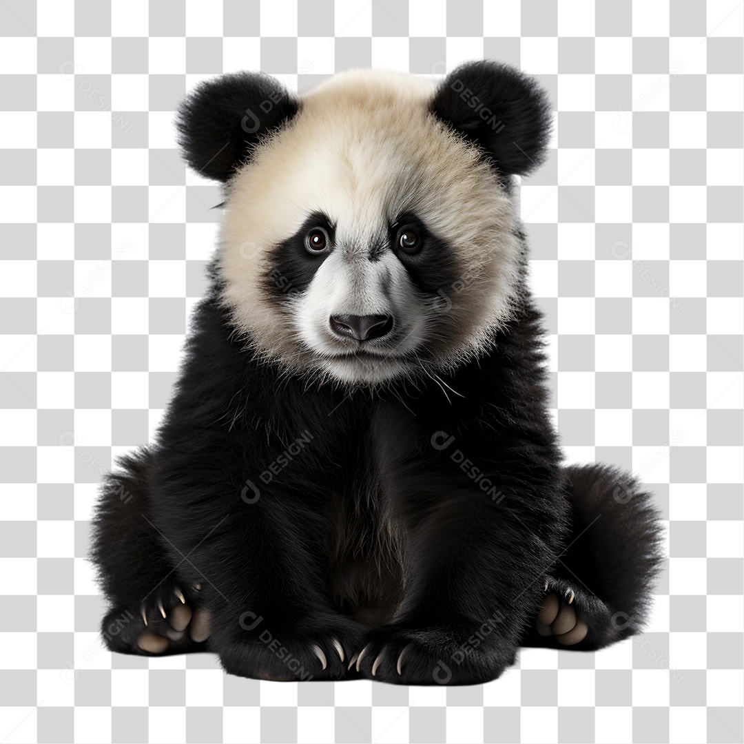 Panda Gigante Urso PNG Transparente