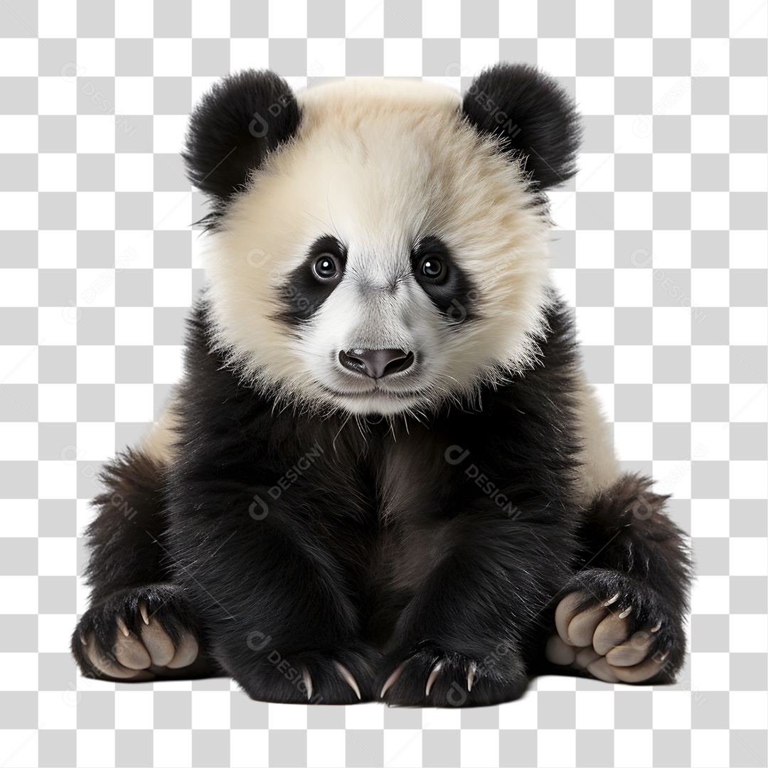 Panda Gigante Urso PNG Transparente