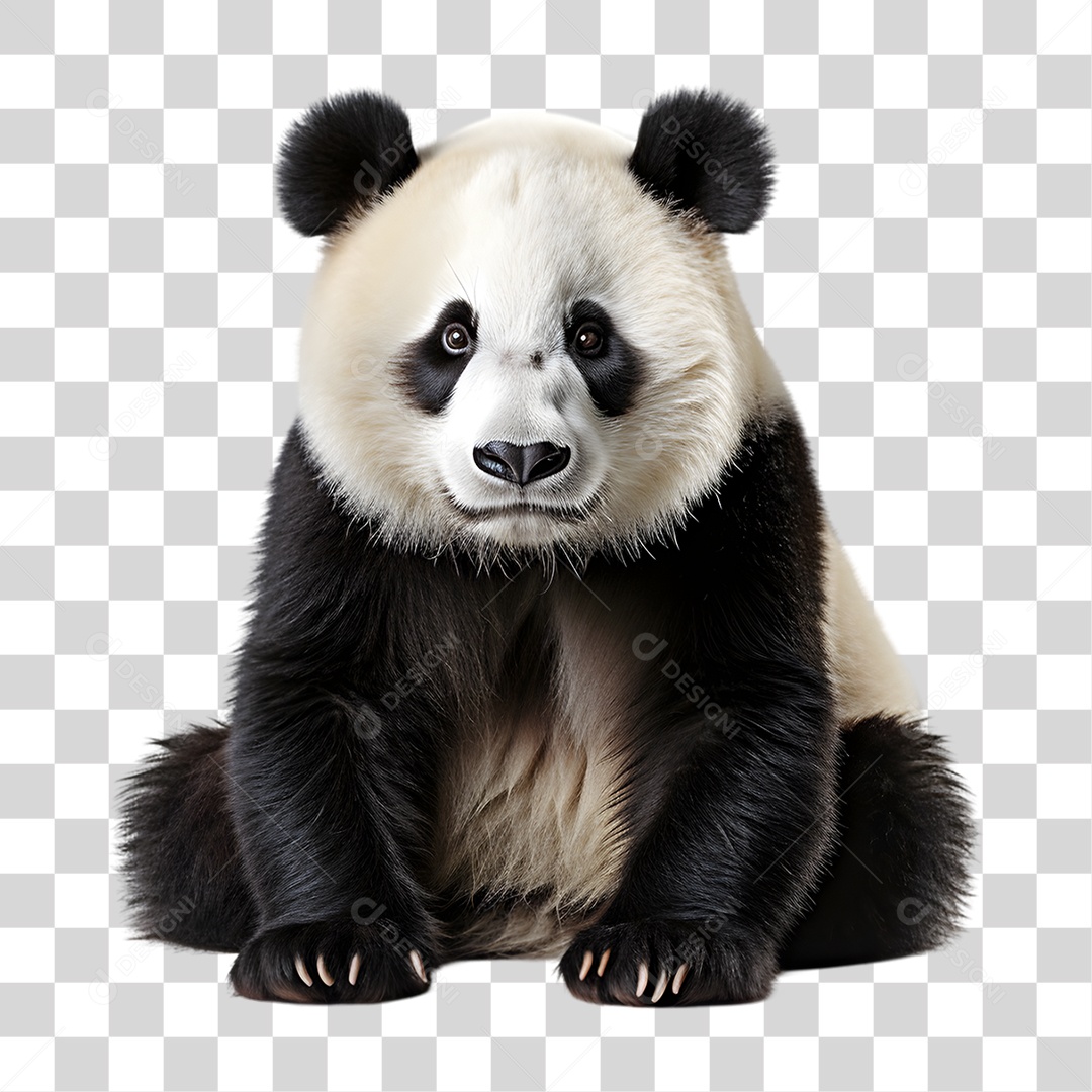 Panda Gigante Urso PNG Transparente