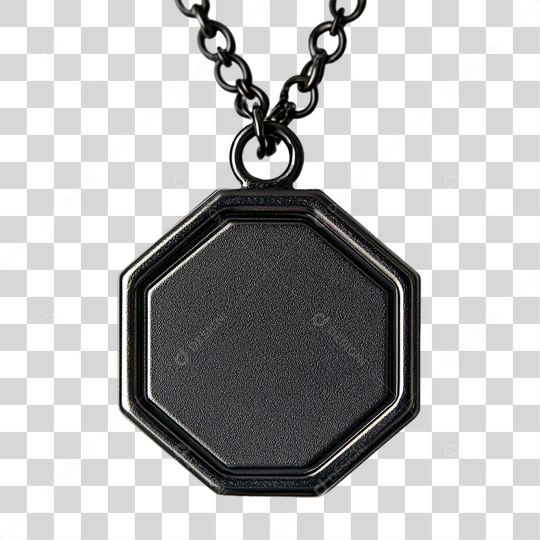 Placa de Metal PNG Transparente