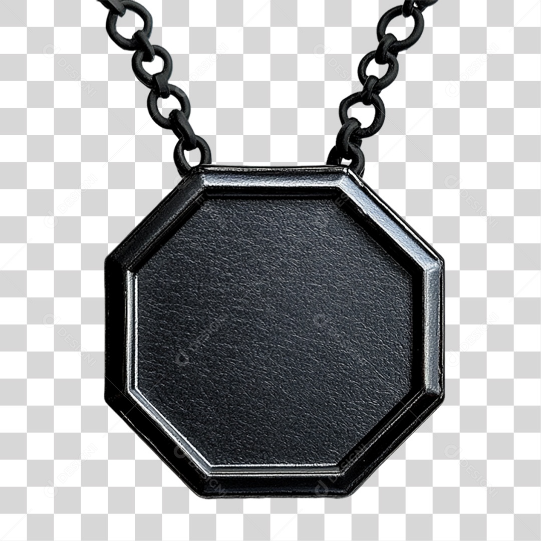 Placa de Metal PNG Transparente