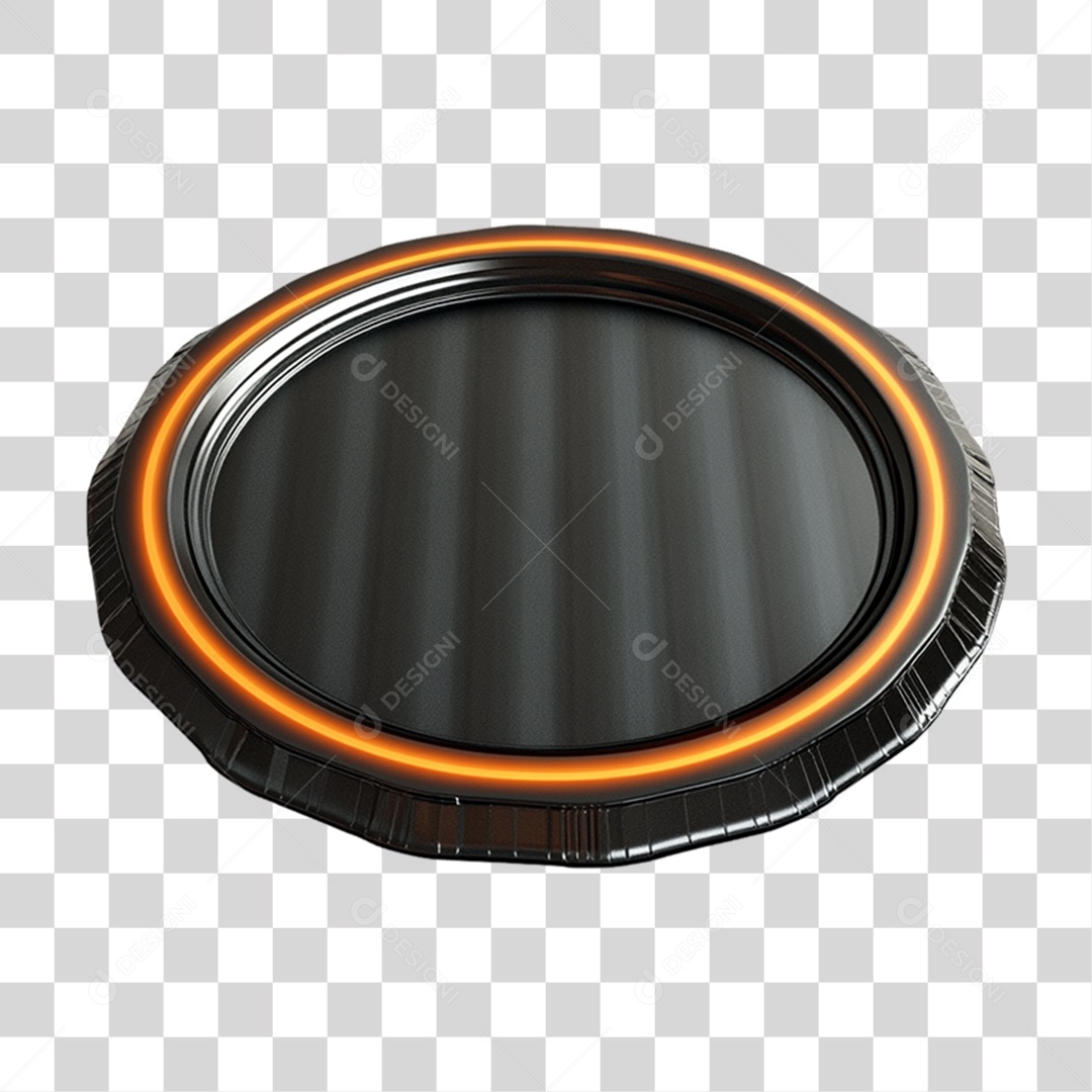 Placa de Metal PNG Transparente