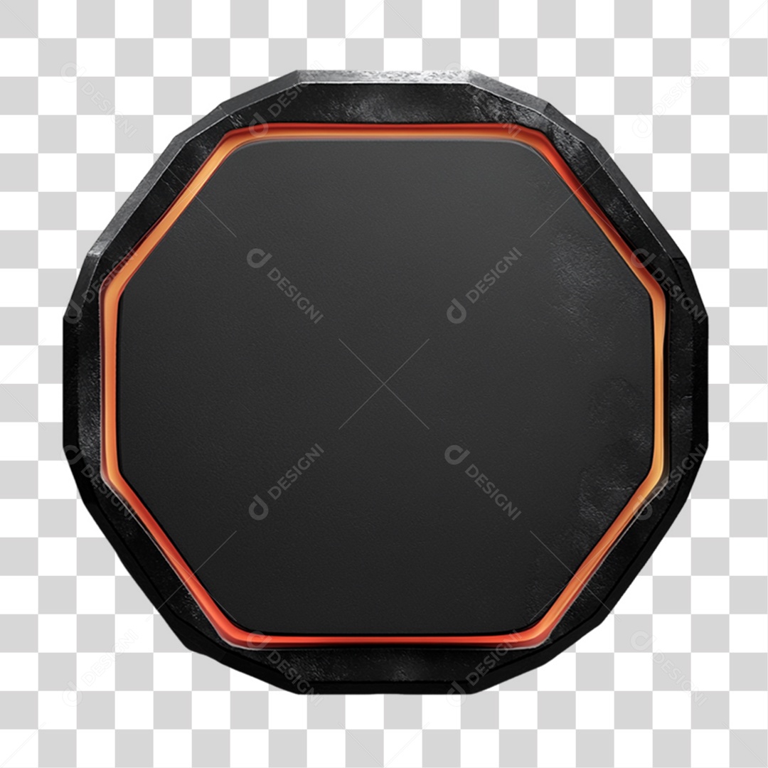 Placa de Metal PNG Transparente