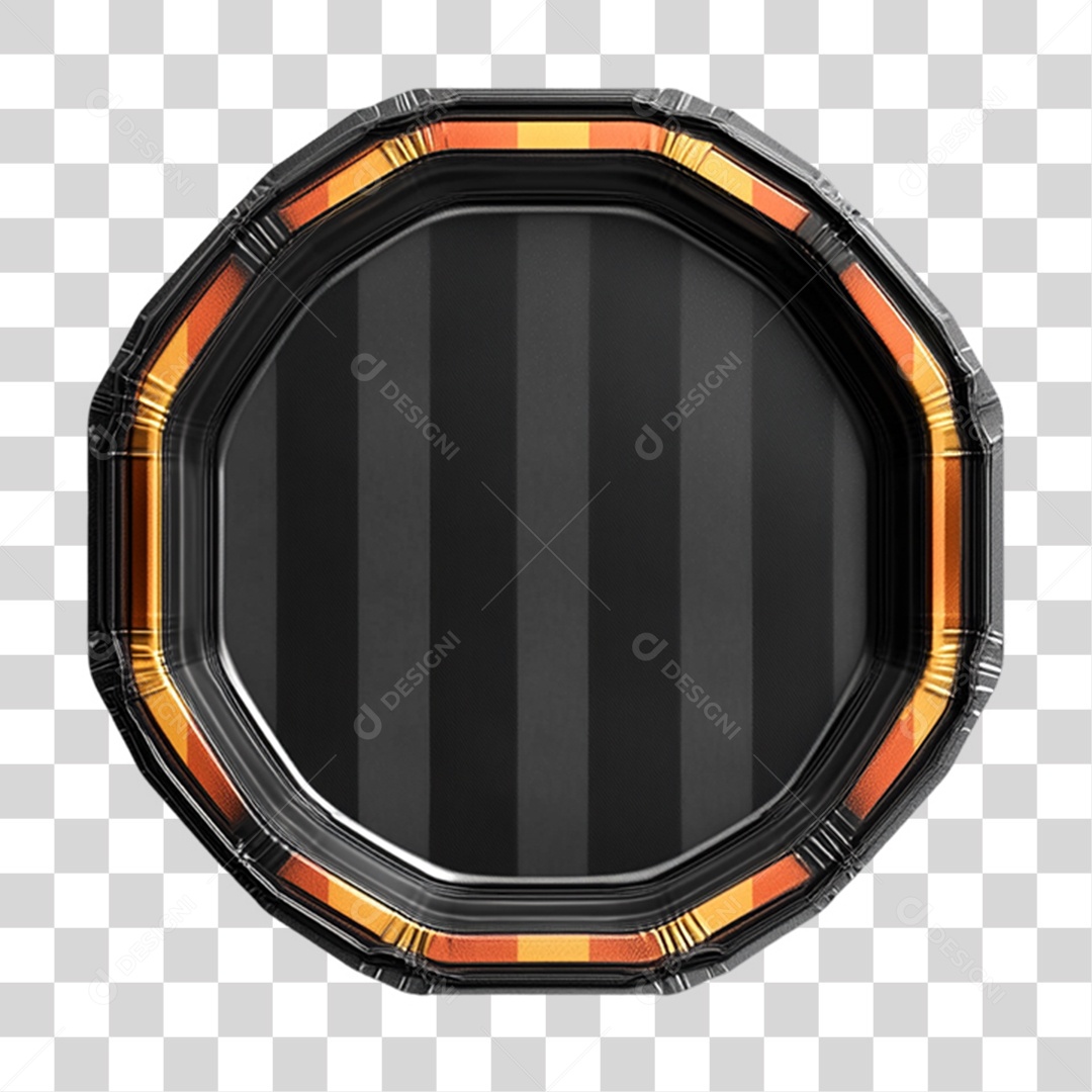 Placa de Metal PNG Transparente