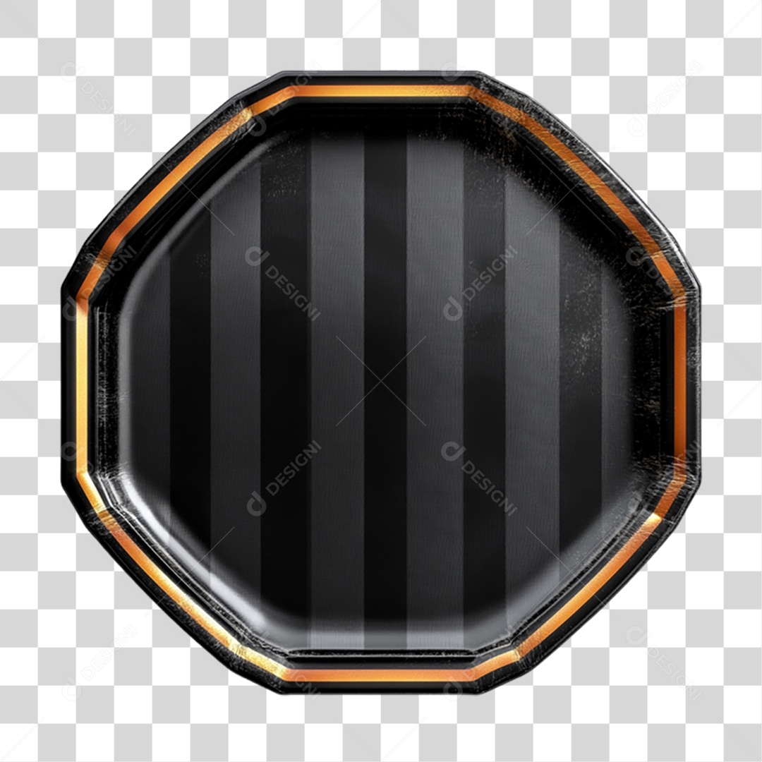 Placa de Metal PNG Transparente