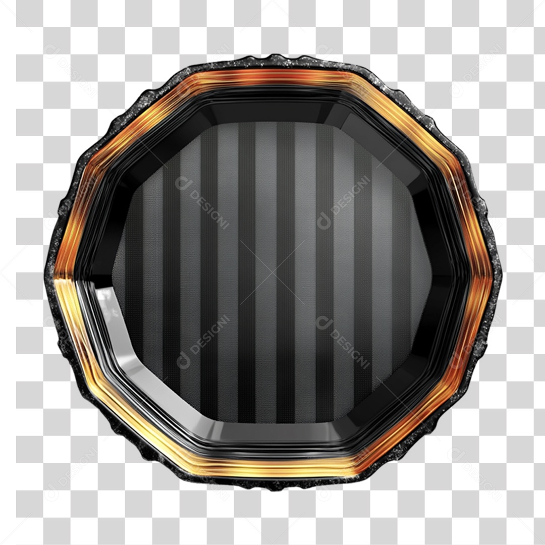 Placa de Metal PNG Transparente
