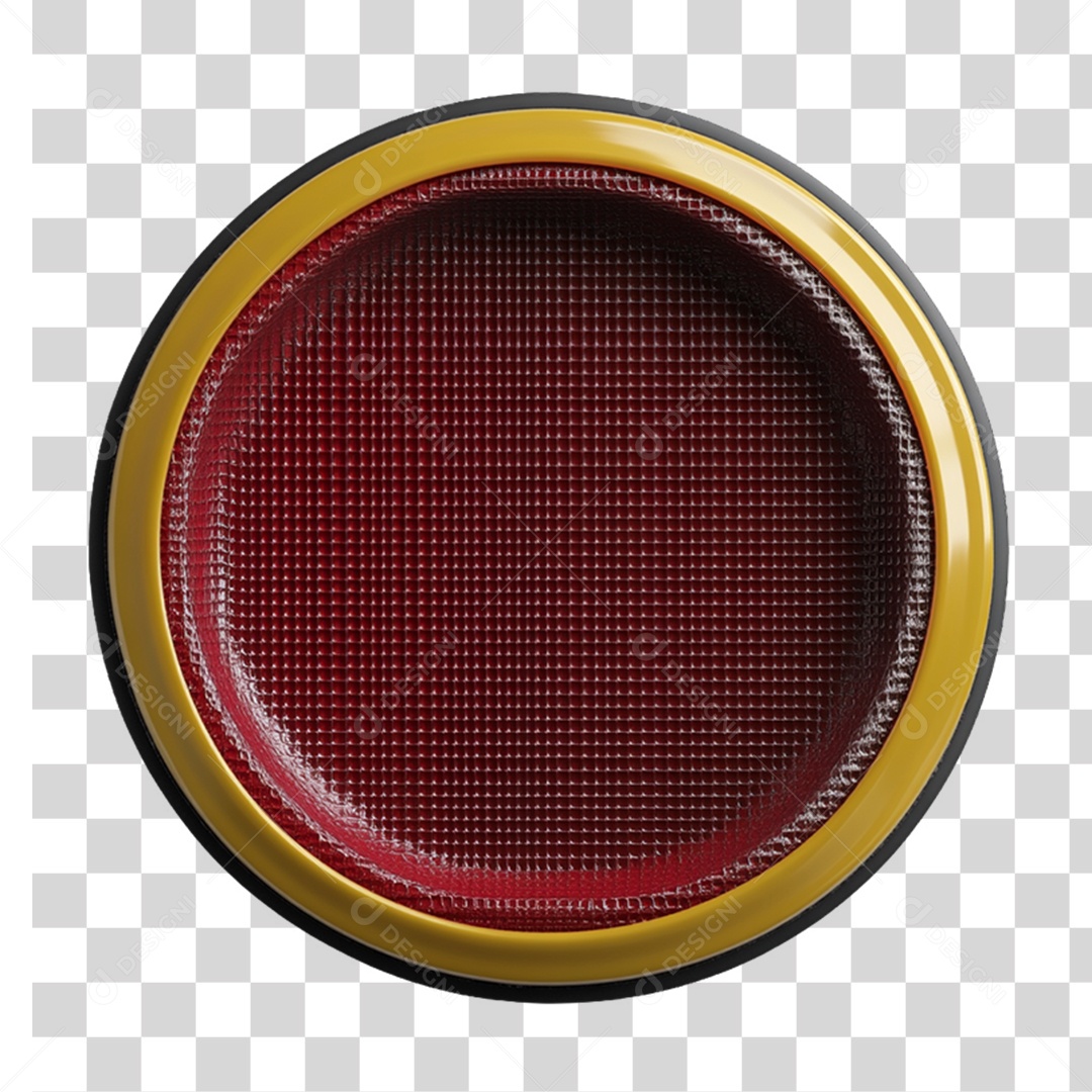 Placa Redonda PNG Transparente