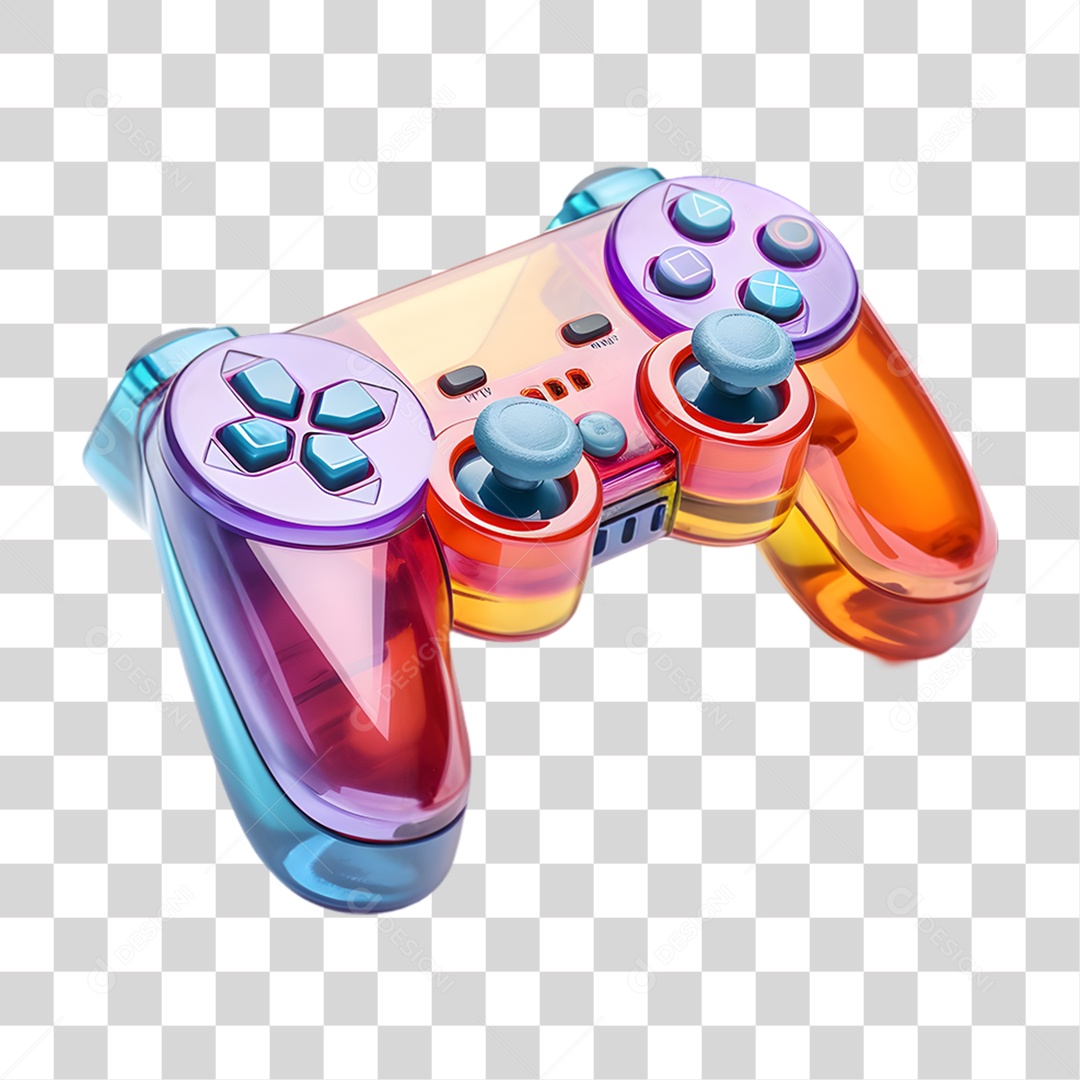 Transparent PNG Color Control 3D Element