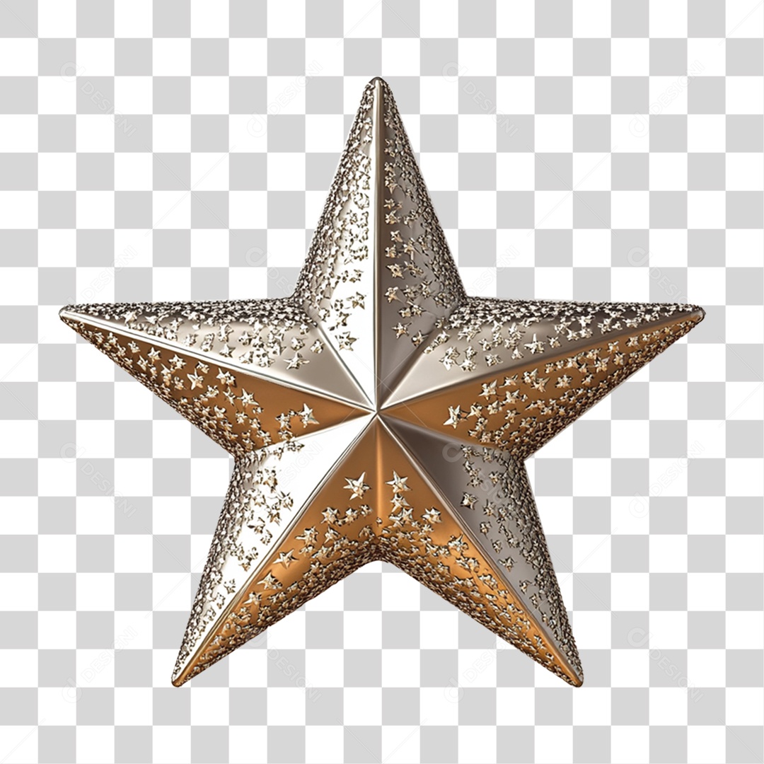 Star Christmas Decoration PNG Transparent